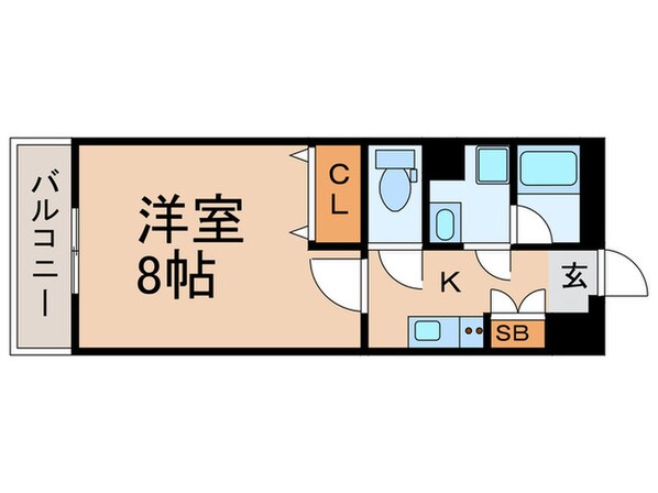 アイルグランデ中野ノース(106)の物件間取画像